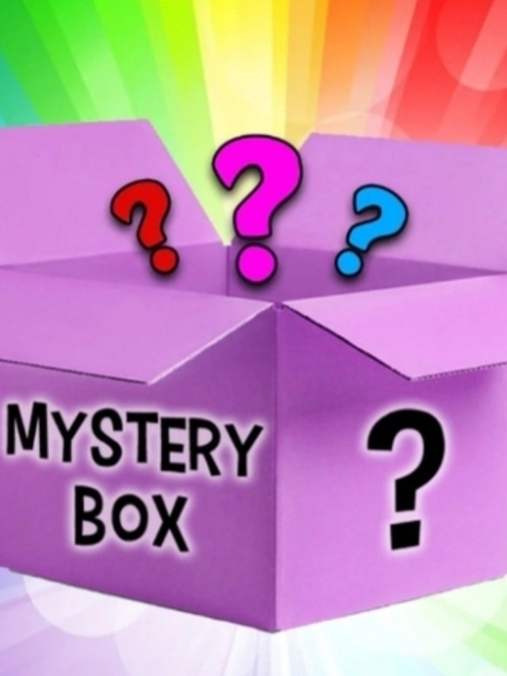 Ribbon Mystery Box With Bonus Ornanent Set